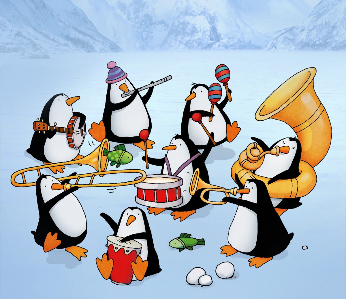 Happy International Penguin Day!
#penguin #band #jam #childrensillustration #illustrationartists #kidlitart #childrensbooks #kidlit #kidlitartist #illustration #picturebookartist