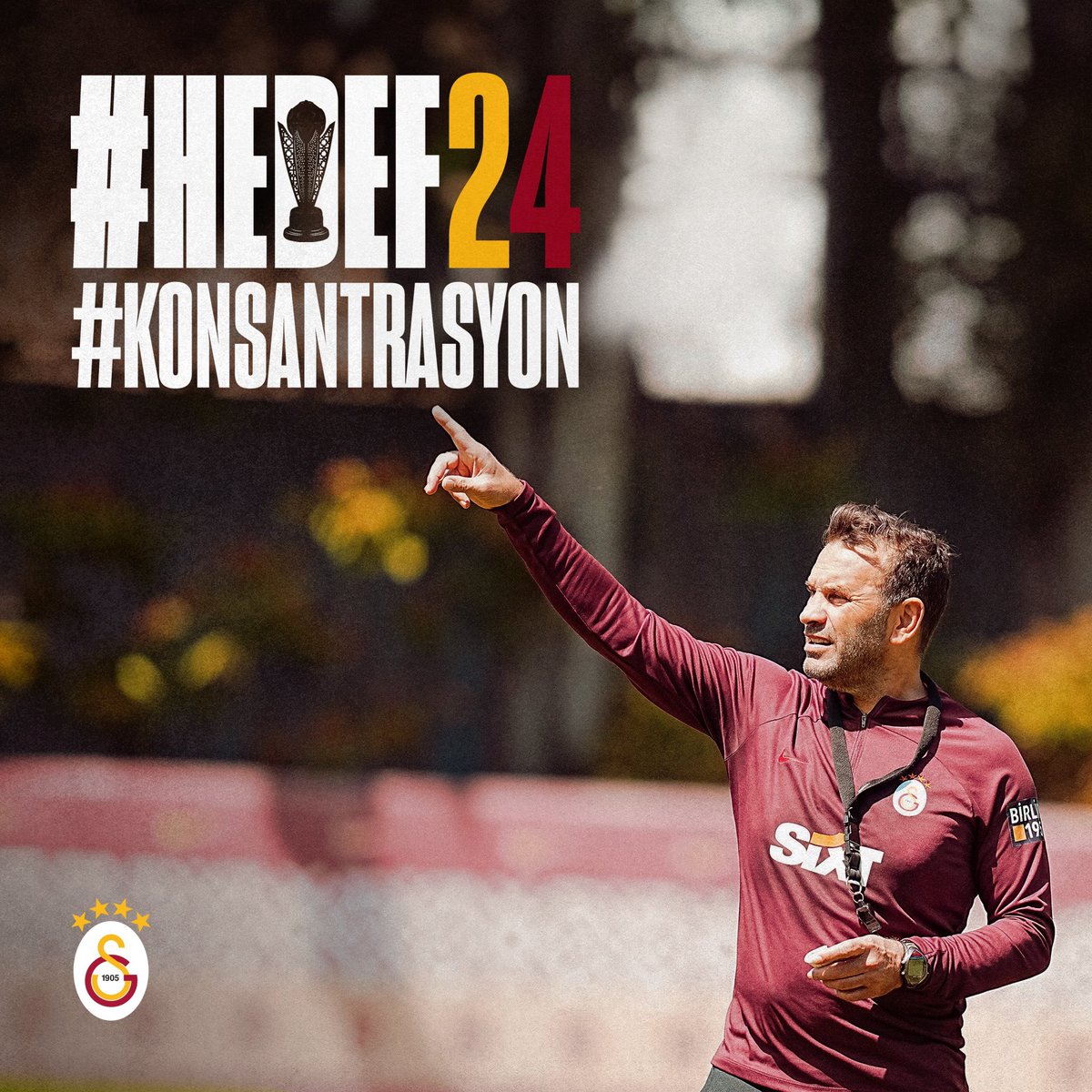 MSrk205's tweet photo. #Hedef24 🏆 #Galatasaray 🦁 #Cimbom 👑 #Konsantrasyon https://t.co/Tb1puDWRdq
