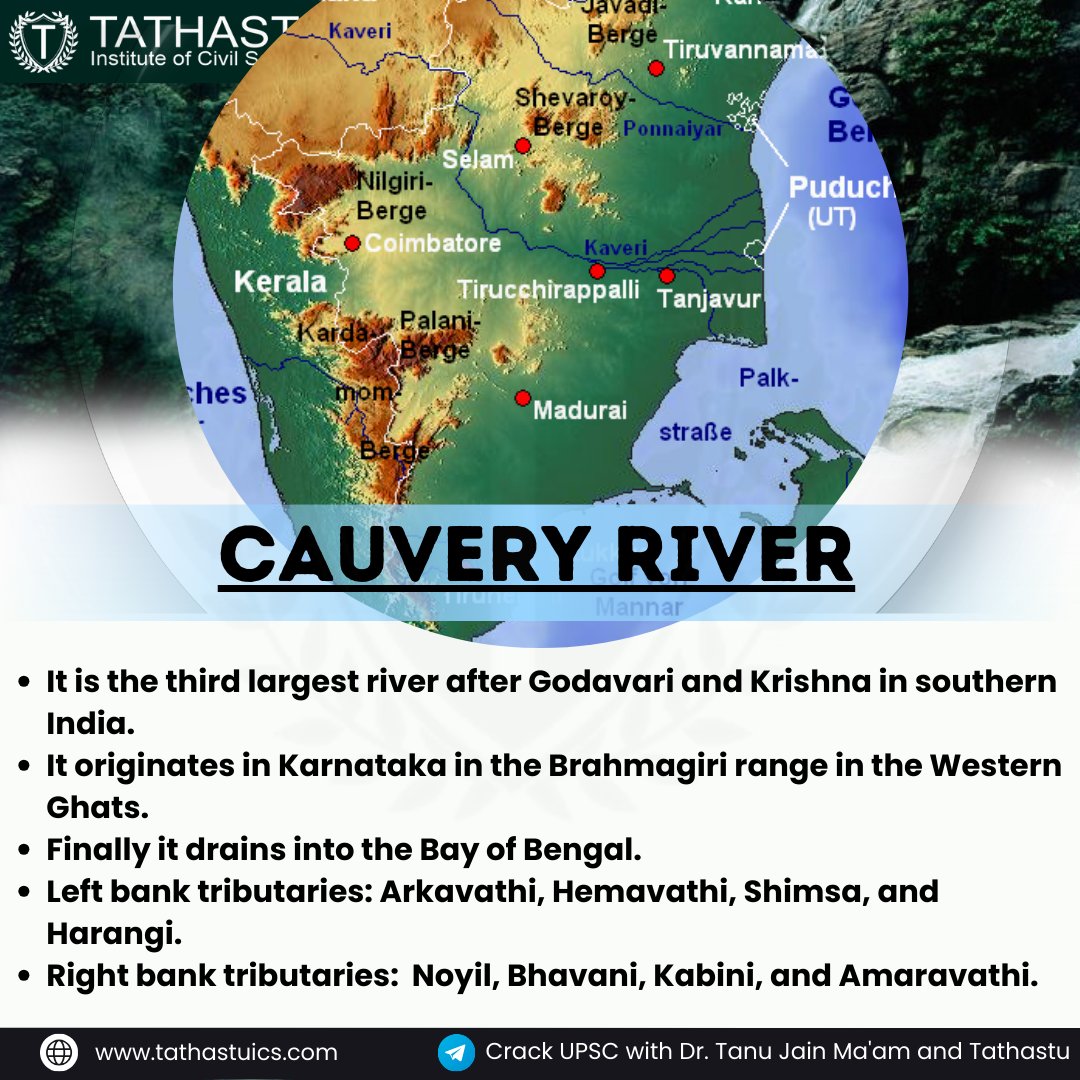 #geography

Solidify your understanding of Complex Geography Terms. Master the terms, Conquer the Exam!

#TathastuICS #Prelims2024 #drtanujain #UPSCPreparation #geographyoptional #drainagesystem #drainagepattern #Riversystem #cauveryriver #krishnariver #southindiariver