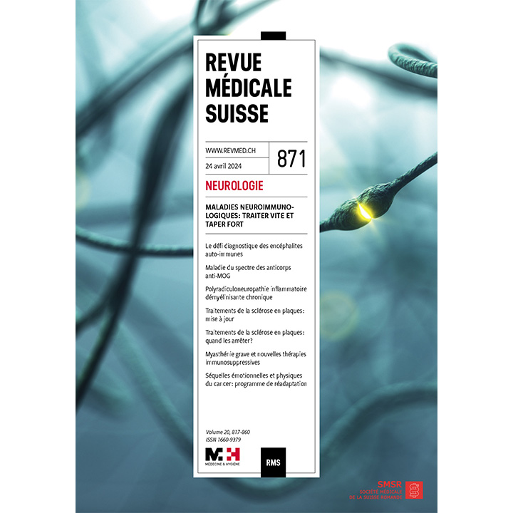 revmedsuisse's tweet photo. 📣 Notre numéro "Neurologie" est en ligne. Découvrez le sommaire et tous les articles ici : https://t.co/Spb0k90QaR
@hug_ge @CHUVLausanne https://t.co/m261sP8ish