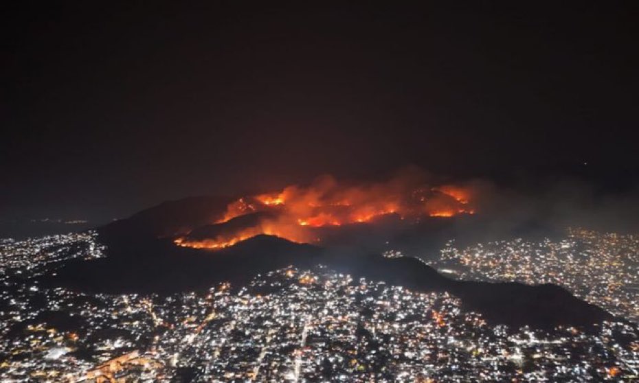 #IncendiosForestales hoy en Acapulco, en Guatemala, en Nepal, en New Jersey, en Tenerife también.. Perdemos lo que más necesitamos: nuestros bosques!