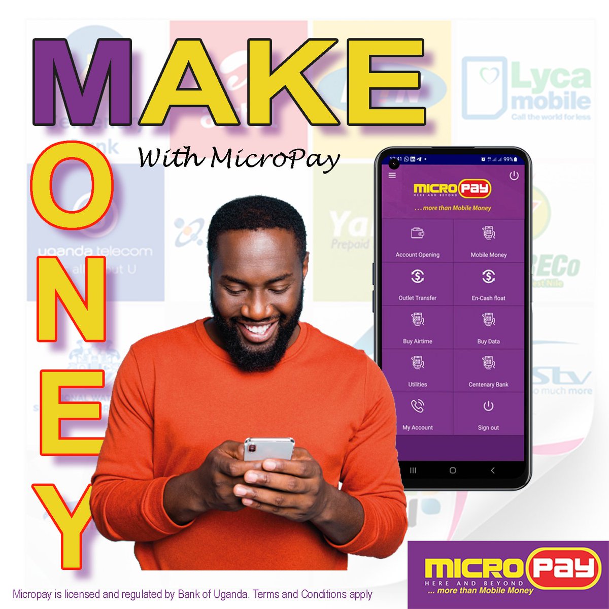 Increase your finances today!
Join MicroPay by contacting us on our social media pages. Get yourself a MicroPay Mobile money App and enjoy convenience at your finger tips.

#viral #fypシ #Convenience #makemoneyonlinenow