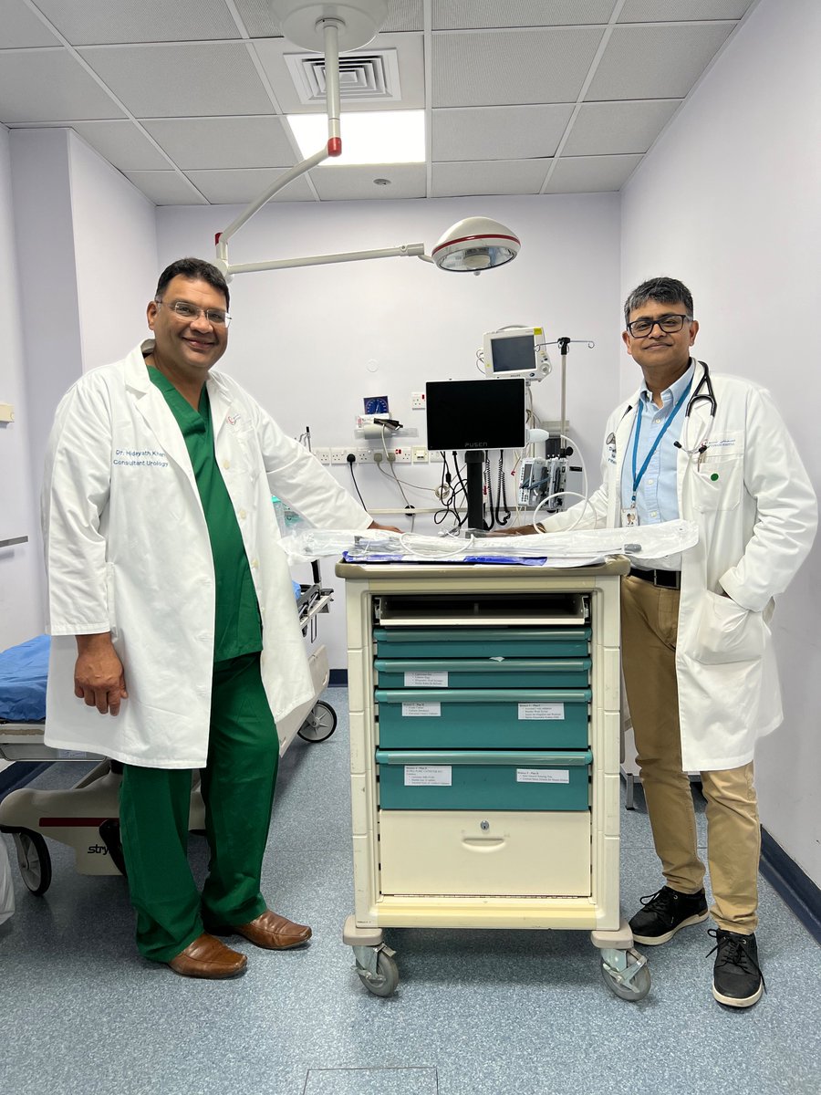 Old Wine New Bottle!!!
Introducing “The DUCT”-Difficult Urinary Catheterisation Trolley-at Tawam Hospital ER -Reduces use of OR time /admission for use of disposable scopes to catheterise -Bringing the OR to ER!!