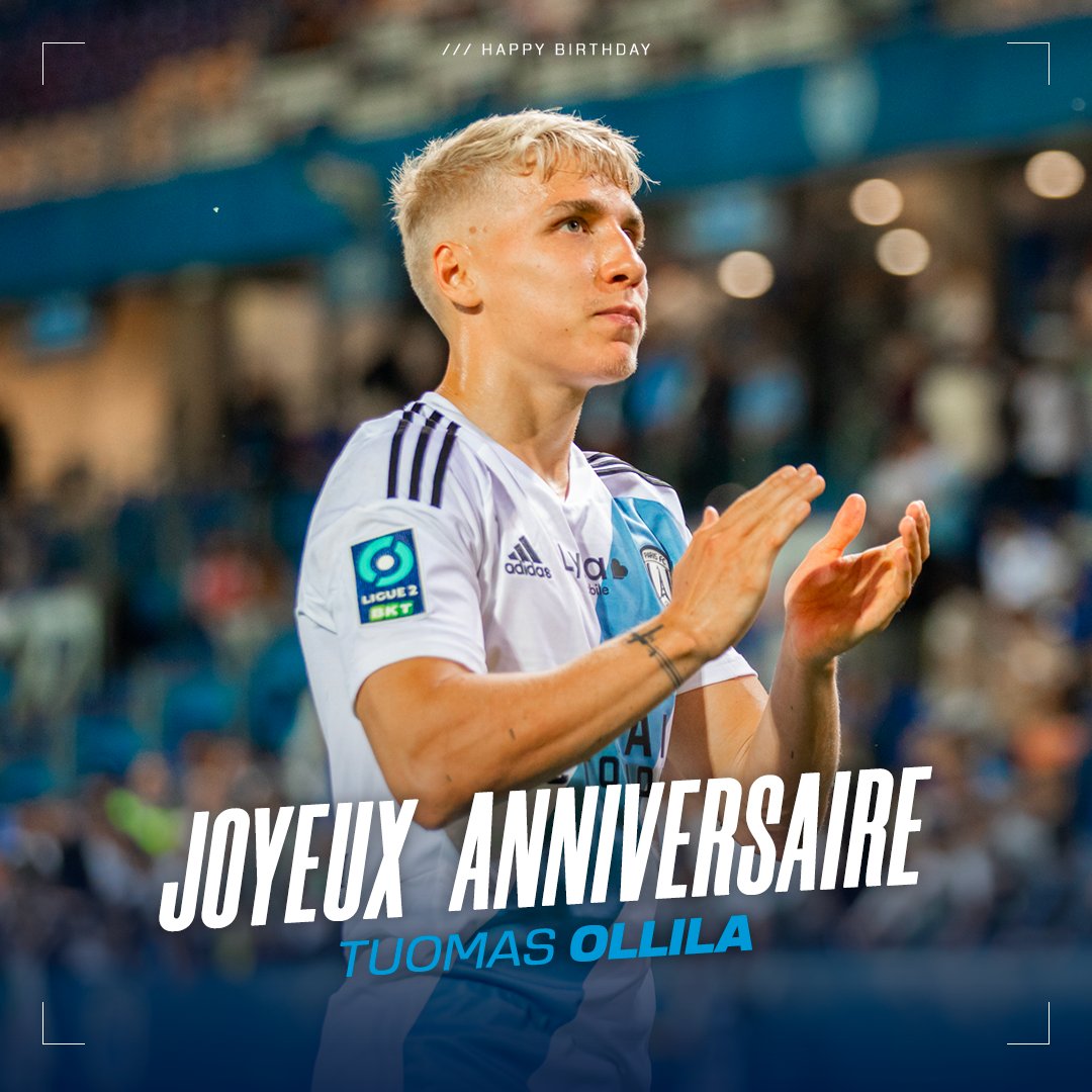 🎂 𝑯𝒂𝒑𝒑𝒚 𝑩𝒊𝒓𝒕𝒉𝒅𝒂𝒚 <a href="/TuomasOllila1/">Tuomas Ollila</a> 🫶

Notre latéral finlandais fête ses 24 ans.

🔵⚪ #CertifiéParis