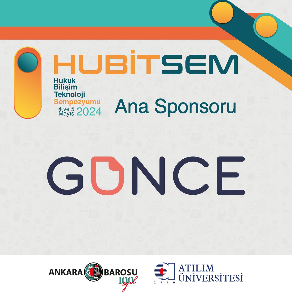 hubitembaro's tweet photo. 🌟 HUBİTSEM Ana Sponsoru: Günce! 
Heyecan verici bir duyuruyla daha karşınızdayız! HUBİTSEM'in Ana Sponsoru olarak Günce ile iş birliği yaptığımızı duyurmaktan mutluluk duyuyoruz. https://t.co/93U2H85J0G