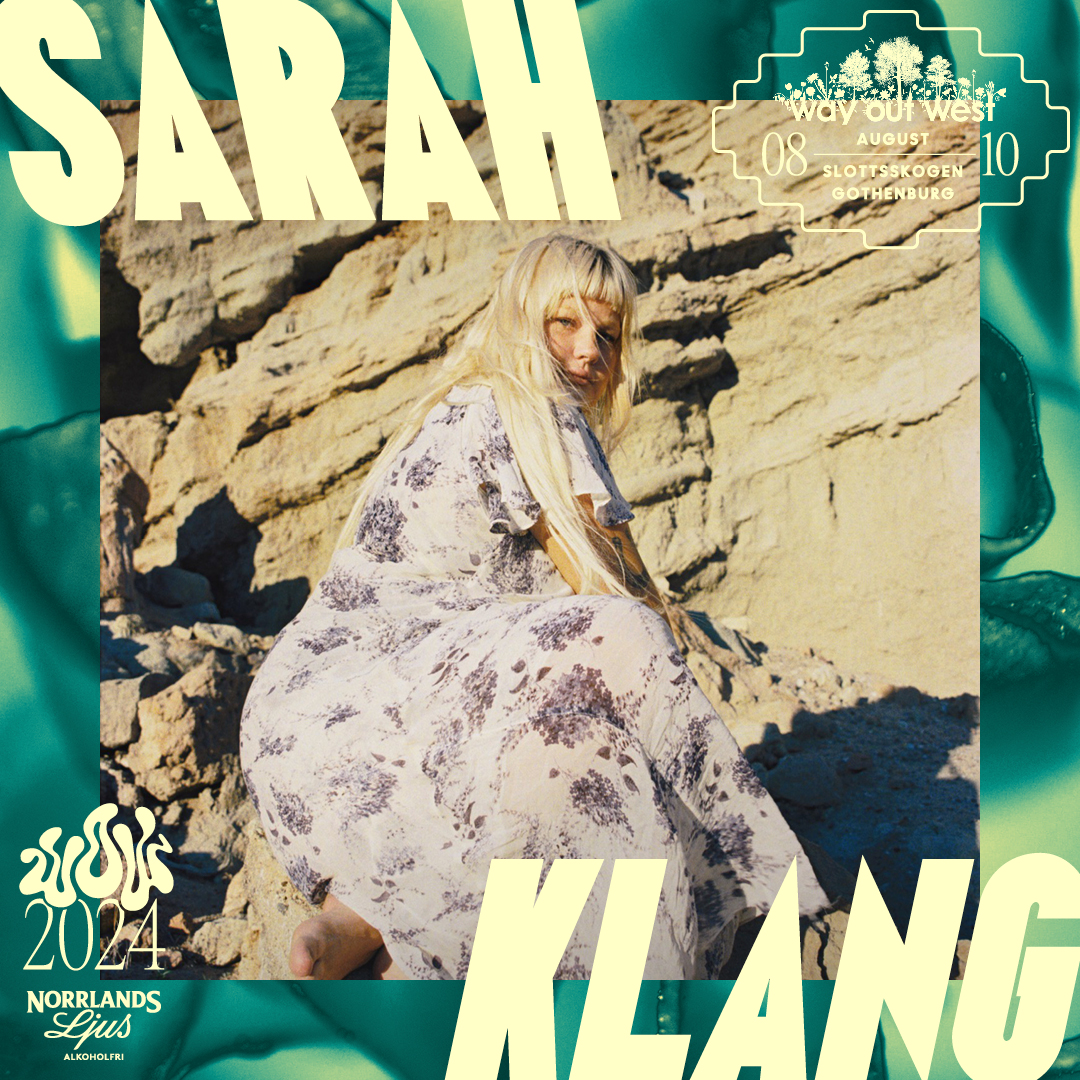 SARAH KLANG IS COME HOME TO WAY OUT WEST! ––> wayoutwest.se