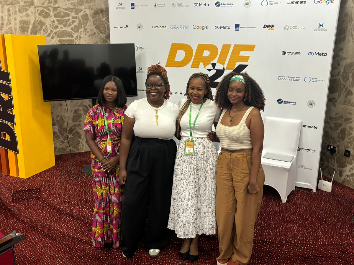 Our colleagues are in Ghana for the Digital Rights & Inclusion Forum! @ParadigmHQ 🇬🇭 Yesterday, they hosted a panel on digital health and rights, including recommendations from @drtlaleng's report. Let us know if you are also at DRIF! ☀️ @KELINKenya @gnpplus @STOPAIDS