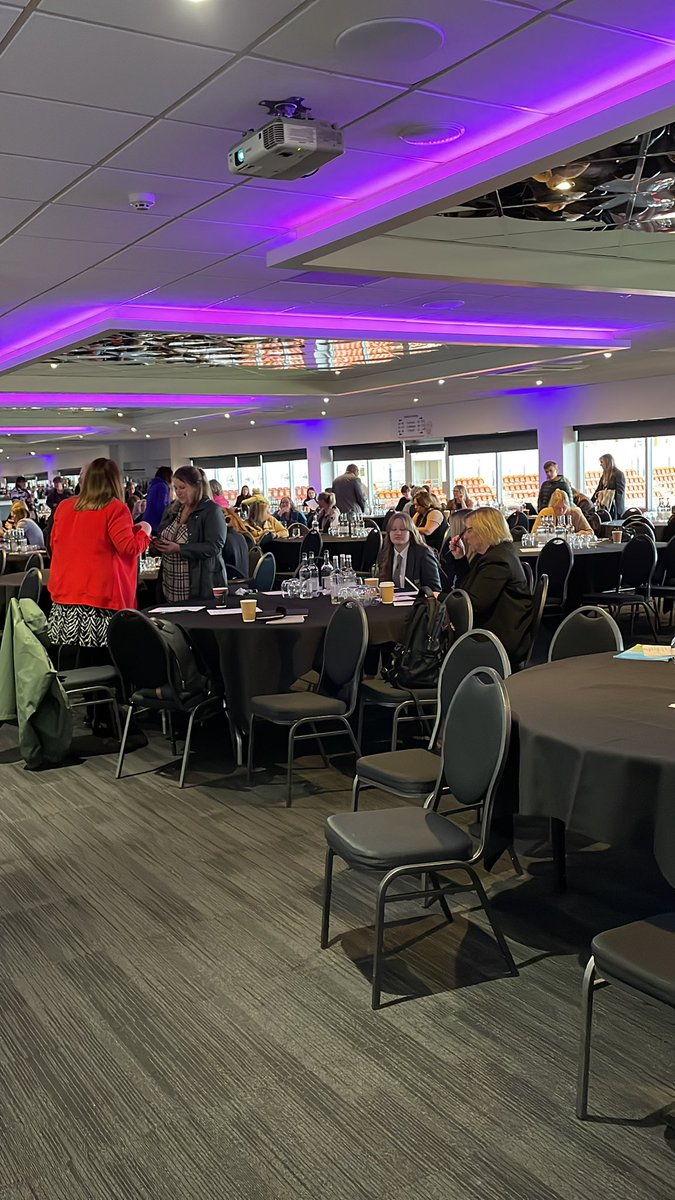 It’s filling up at #BlackpoolEdConf24 @BpoolCouncil Can’t wait to start exploring key educational topics through a Northern #coastalschool lens. Lunchtime will be a treat too - choir and poetry competition. Over 250 leaders in education & related professions expected 👏