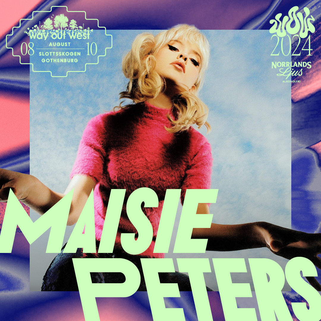 MAISIE PETERS [UK] CONFIRMED FOR WAY OUT WEST! ––> wayoutwest.se