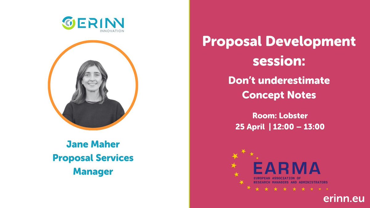 This afternoon at @EARMAorg Conference, Proposal Services Manager Jane Maher will lead a PechaKucha-style session on proposal development. Join us for what's sure to be an excellent deep dive!