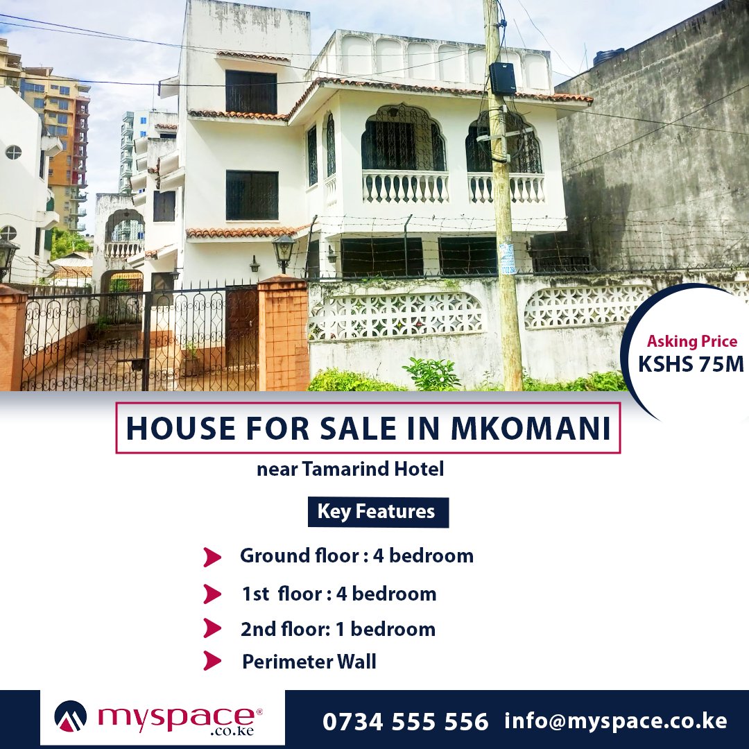 Contact us today to schedule a viewing and start your journey towards owning this house in Mkomani, Mombasa. #DreamHome #MkomaniLiving #CoastalLiving