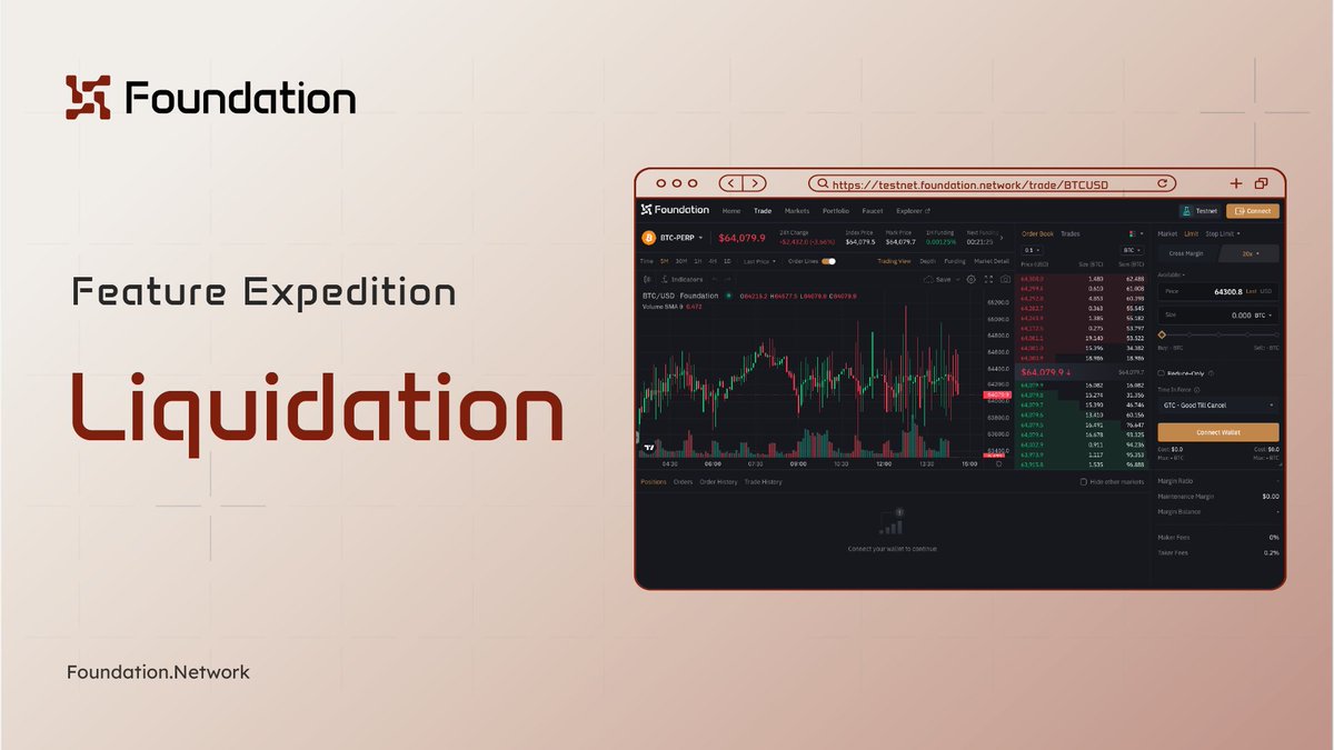 foundation_nw's tweet photo. As a liquidity hub, Foundation provides both spot and perpetual trading, so whether you are spot trader or a fan of perpetual contracts, our platform can be used with ease and flexibility.

Details can be found in our docs, but we’ll give you a brief of the main features of Foundation in this thread. https://t.co/nnfTqOHkzm