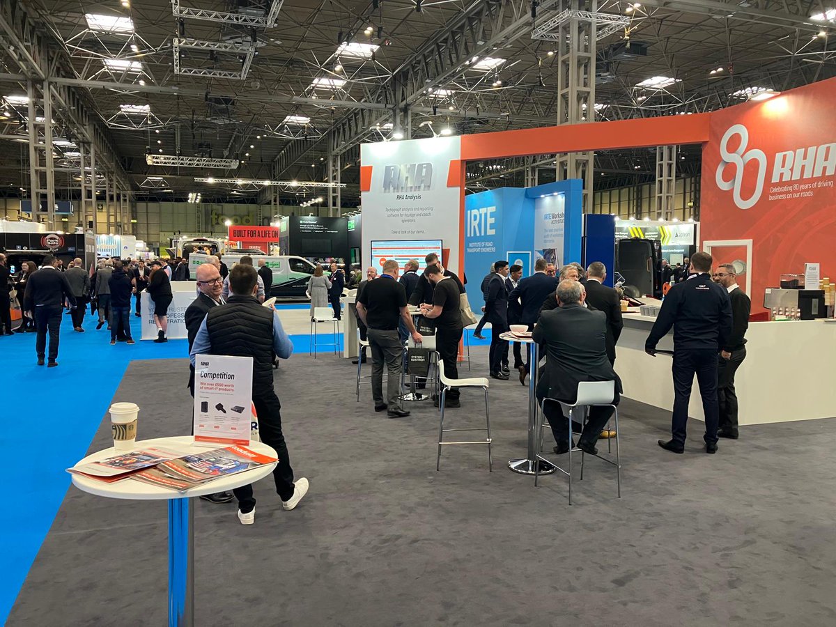 We’re set up for the last day at this year’s #CVShow at the NEC in #Birmingham.

Come and see us at Stand 5D20 and find out how we support our members through our services and the wider industry through our campaigning.

We hope to see you here.