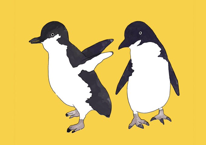 「penguin standing」 illustration images(Latest)