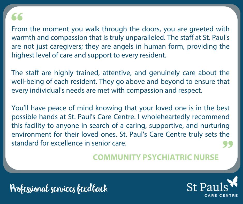 ⭐ Our teams are always grateful for feedback from all visitors, especially our esteemed colleagues within the industry. We are truly thankful for your support and encouragement. ⭐ #Westgatehealthcare #stpaulscarecentre #hemelhempstead #Residentialcare #Nursingcare