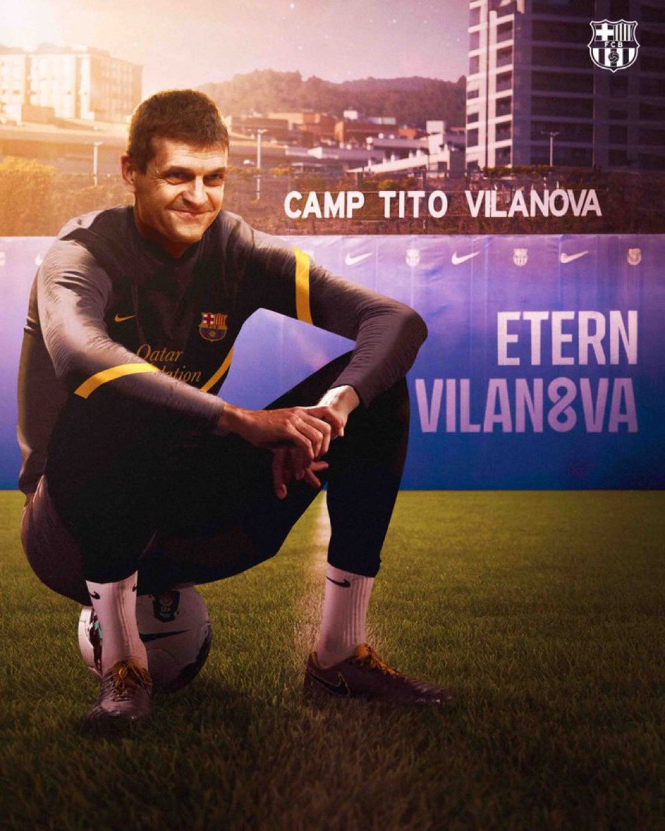 Nunca olvidaremos a Tito Vilanova . Ya han pasado 10 años. Eterno Tito