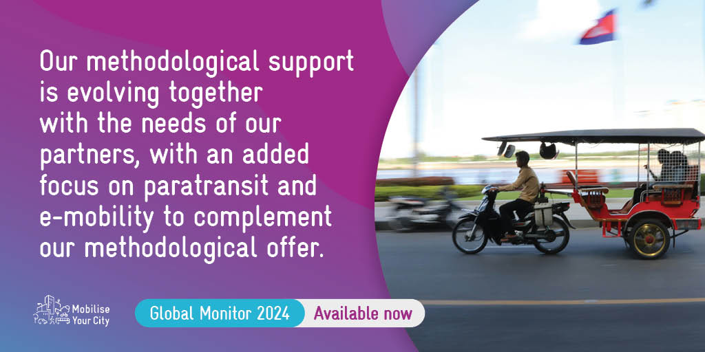 🚃 Colombia's electric bus funding 🚲 Shared e-bikes in Ibagué 🚐 Electric tuk-tuks in Suan Juan Comalapa These are just a few initiatives we plan to match out partners' evolving needs! Dive into our #GlobalMonitor2024 to find out more: bit.ly/3PRnIOI