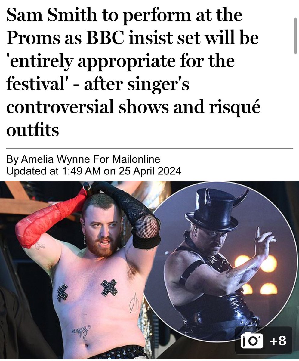 The Proms is traditionally a classical music festival.
Why must everything decent be tainted with filth and degeneracy?
Defund the BBC.