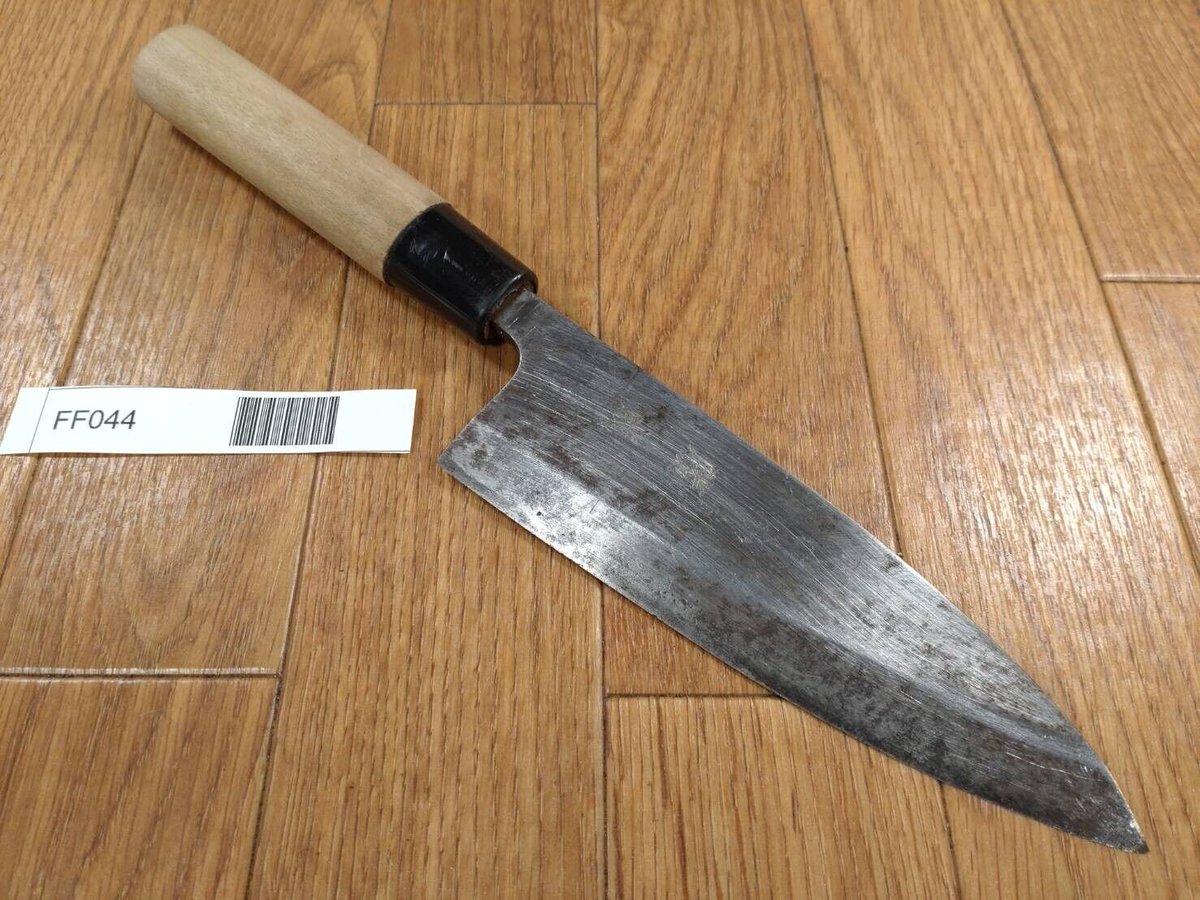 Japanese Chef's Kitchen Knife DEBA Vintage hocho OLD from Japan 145/282mm FF044
ebay.com/itm/2355365582…
#Japanesechefknife #cutlery #blades #chefknife #kitchenknife #customknife #handmadeknife #knifelife #KnifeCollection #KitchenKnives #FYP #fypシ #fypシviral