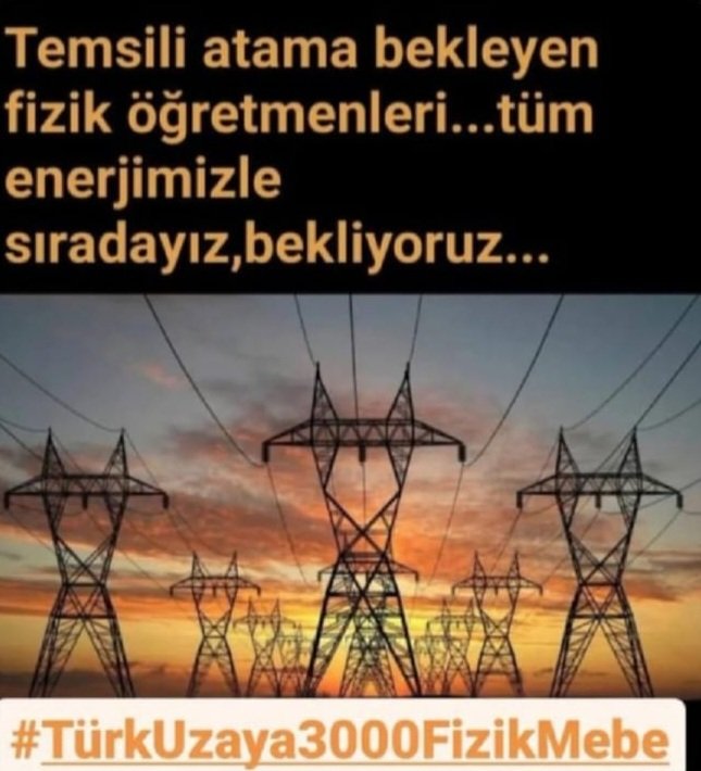 <a href="/RTErdogan/">Recep Tayyip Erdoğan</a> Saygıdeğer Cumhurbaşkanım Objektif bir Atama  için Mülakatsiz 68bin lik müjde bekliyoruz ve size GÜVENİYORUZ,Saygılar