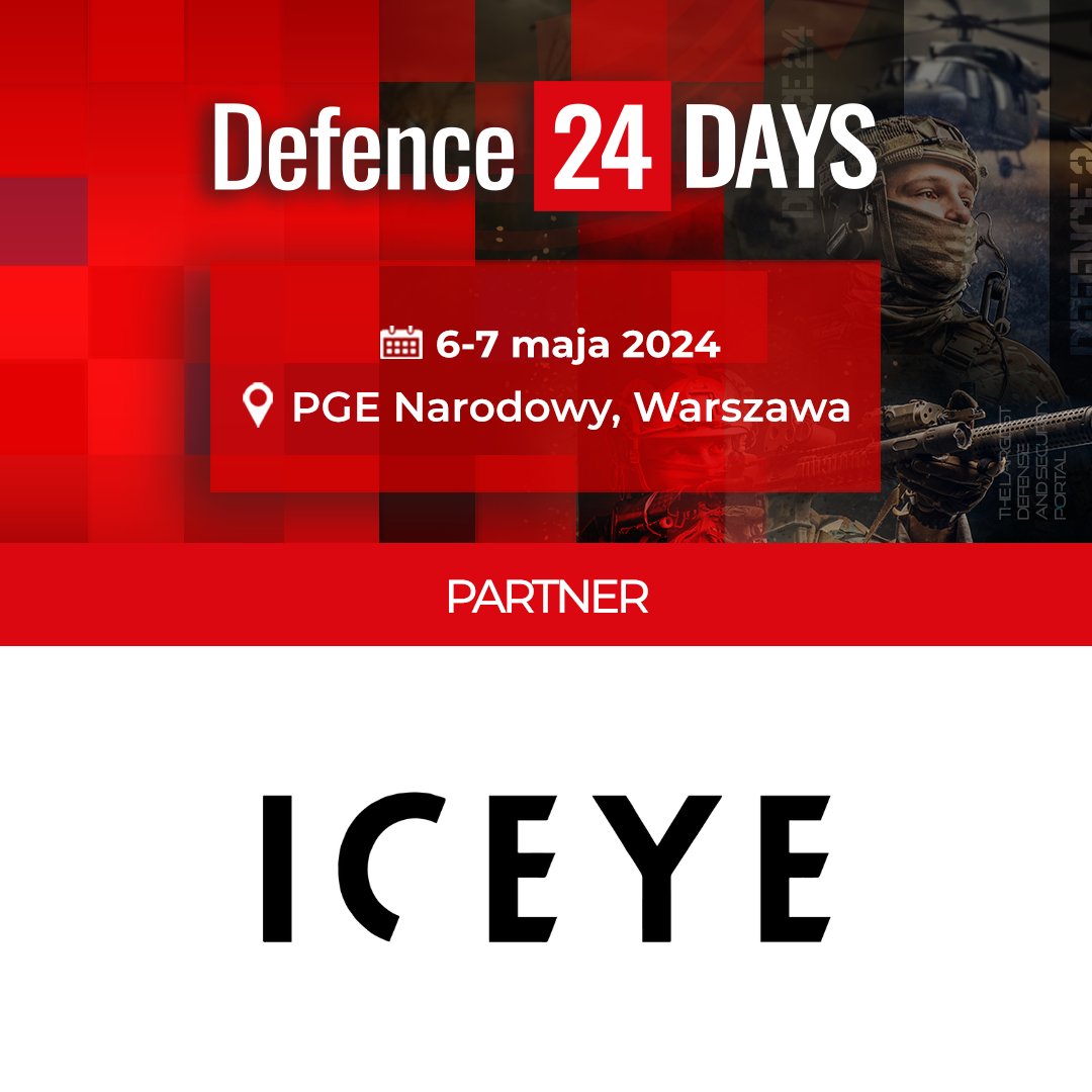 ICEYE, we are delighted to have you with us! || ICEYE, cieszymy się, że jesteście z nami!      

#Defence24Days #Defence24 #d24days #security #defenceindustry #wojsko #armia #przemysł #bezpieczeństwo #army #conference #armedforces #ICEYE @ICEYEfi