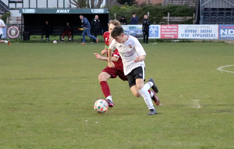 Pagham 18s 1 (Holden) Bognor Regis Town 18s 3. Young Lions go down fighting.