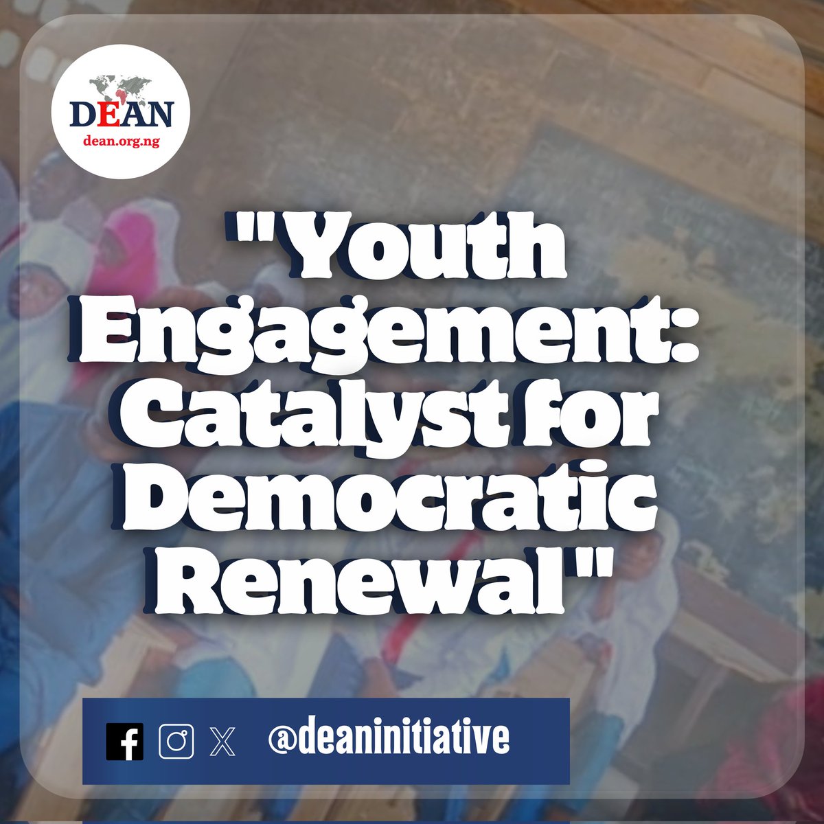 Empowering youths with civic tools fosters responsibility and fresh perspectives. Despite challenges like voter suppression, efforts are needed to create inclusive spaces. Through education and leadership initiatives, youths become effective agents of change, for a better future.