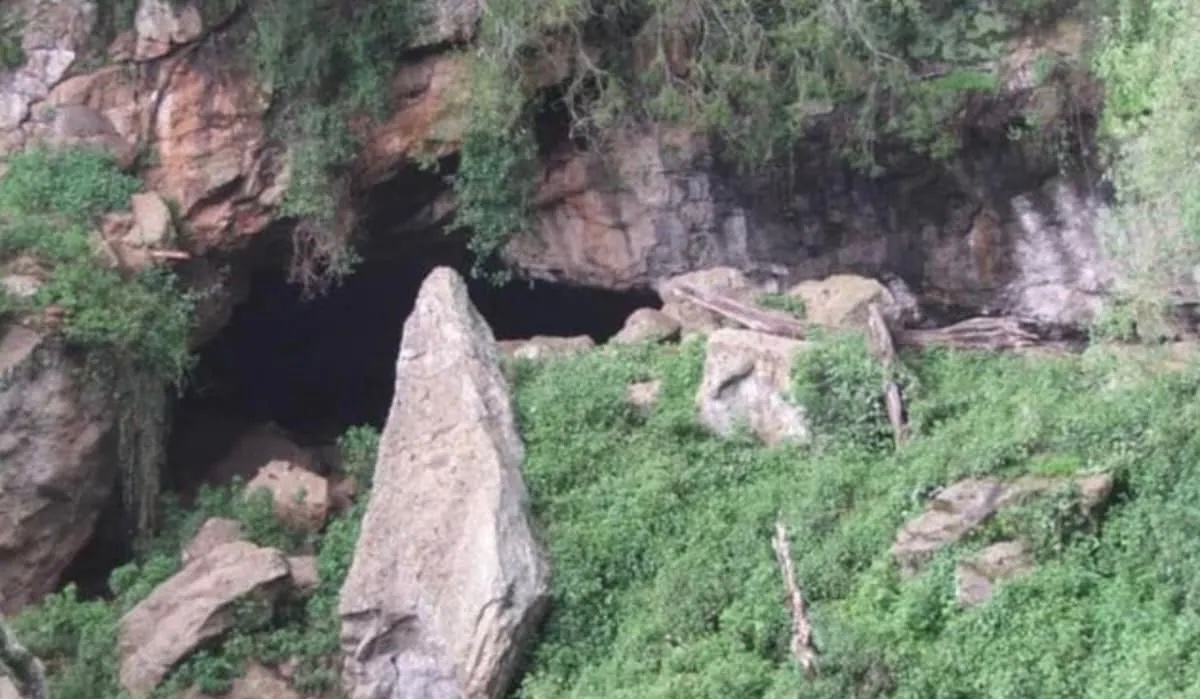 This is the Kitum cave in Kenya which is believed to be the source of Ebola and Marburg, two of the deadliest diseases.