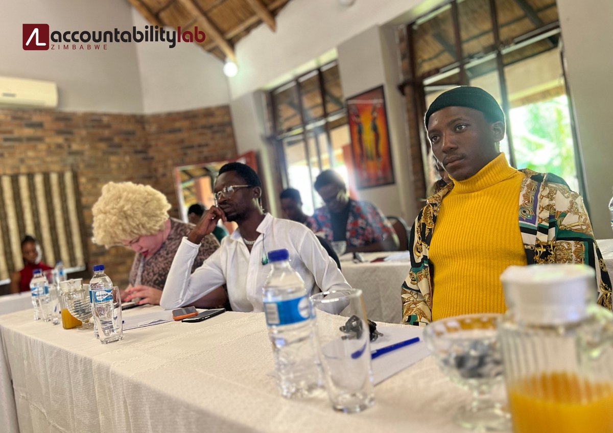 📢 Happening now! 

We're excited to engage with the alumni of our Voice2Rep, Accountability Incubator, Integrity Icon, and Film Fellowship programs in Bulawayo 📍

This engagement provides a valuable platform for the alumni to network, share updates on their work, and connect