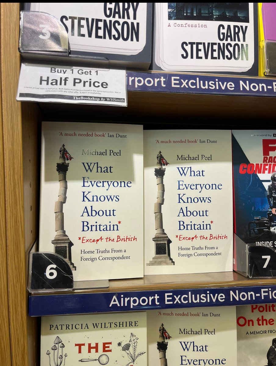 My book What Everyone Knows About Britain* (*Except the British) is published today - great holiday reading available from @WHSmith Travel! 👇 More details here and in the thread above: linktr.ee/whateveryonekn…