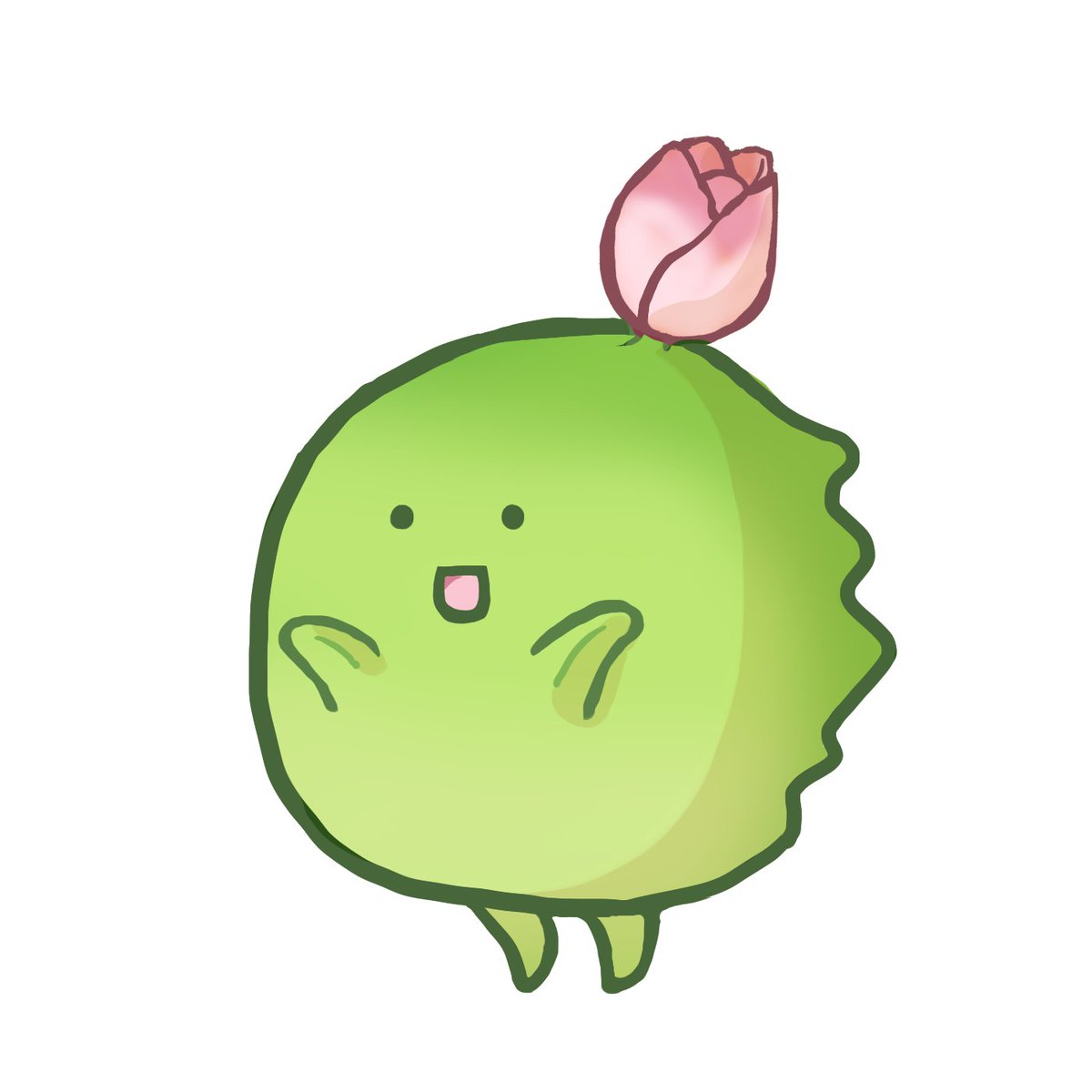 「分かった分かった。こうだ。」|ののののイラスト