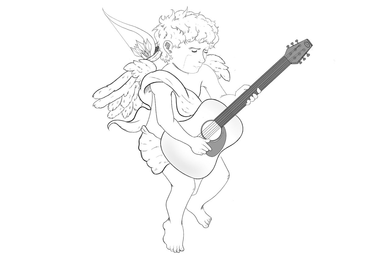 LadyChthonic's tweet photo. Tattoo Commission :’) they wanted it in MY style 😭 https://t.co/ByZBL5mQWk