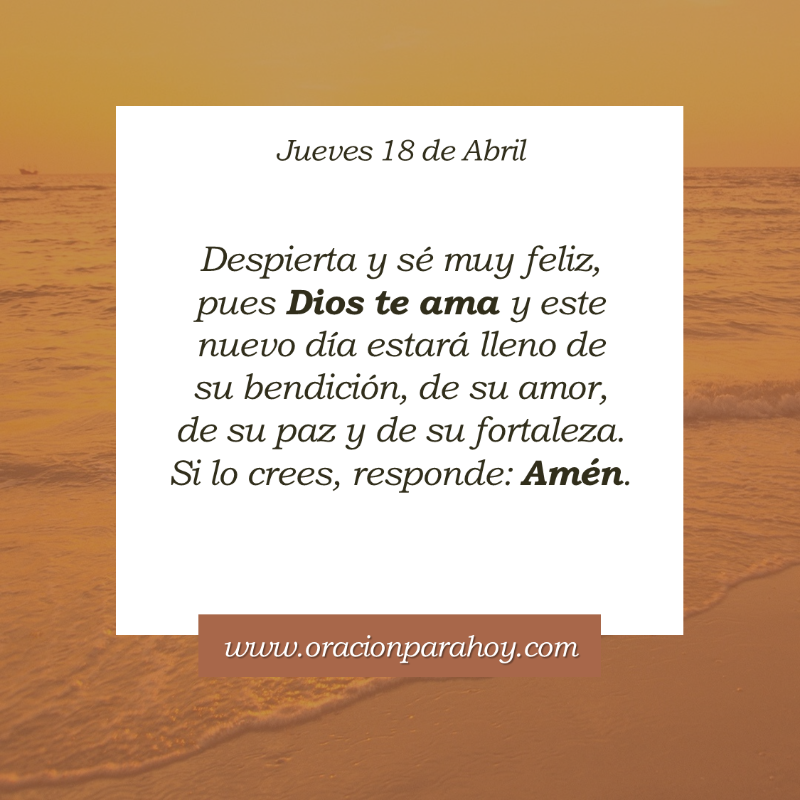 OracionParaHoy's tweet photo. Oración para hoy 18 de abril: https://t.co/biEvnUzOrM