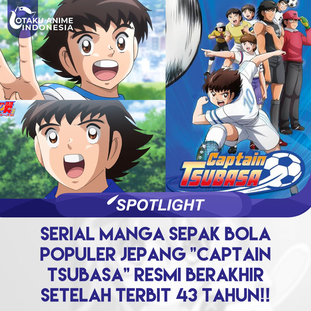 Manga populer 'Captain Tsubasa' tamat setelah terbit 43 tahun, bersamaan dengan sang mangaka Yoichi Takahashi yang memutuskan untuk pensiun. Meskipun pensiun, Yoichi Takahashi yang kini berusia 63 tahun tersebut akan tetap melakukan aktivitas yang berkaitan dengan kreativitas.