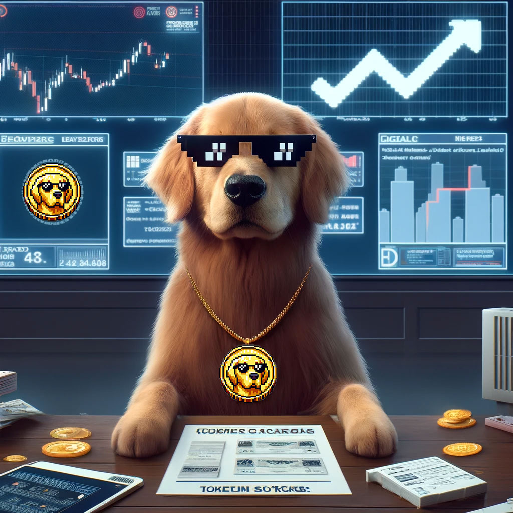 Are you ready to ride on $GCD rocket? 🚀🦮🚀🪙🪙 #GoldenCryptoDog @dogwifcoin @BabyDogeCoin @bonk_inu @RealFlokiInu $WIF $BONK $FLOKI #memecoins #SolanaMemecoin #Ethereum #Solana #Airdrop #dog