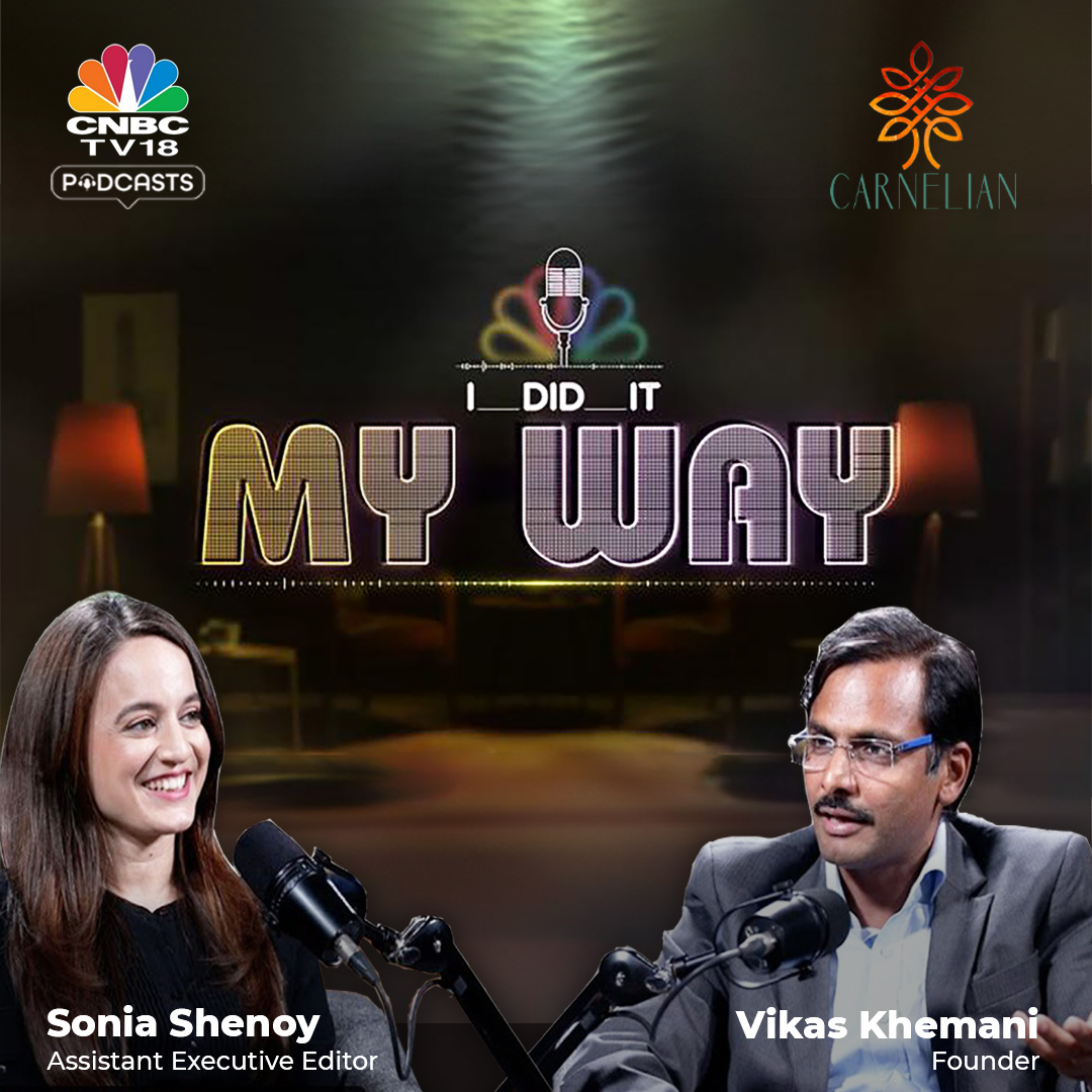 Carnelian Asset Management and Advisors' founder, @vikaskhemani, was recently featured in a podcast with @_soniashenoy on @CNBCTV18News' podcast, 'I Did It My Way'. He walks us through the learnings he picked up from his experiences. The conversation covers his humble…