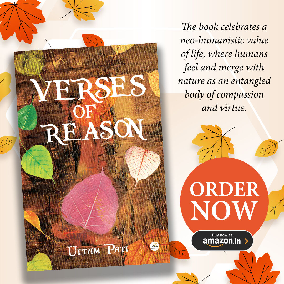 Verses of Reason by Uttam Pati

#PoetryLovers get your copy NOW!
amzn.to/3PLkKLB

#NewRelease #MustRead #Verses #Poetry #PoetryBook #ReadNow