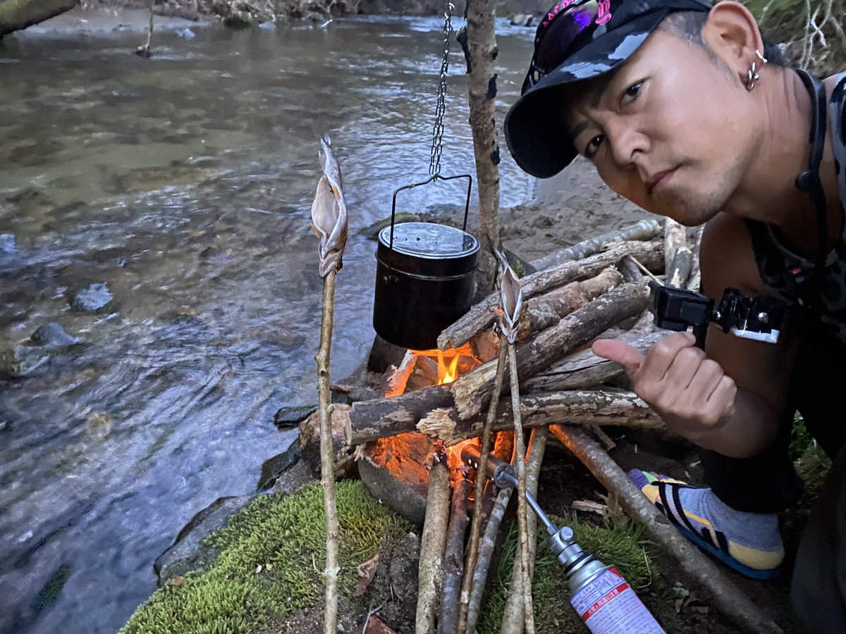 一人でサバイバルキャンプして来た！