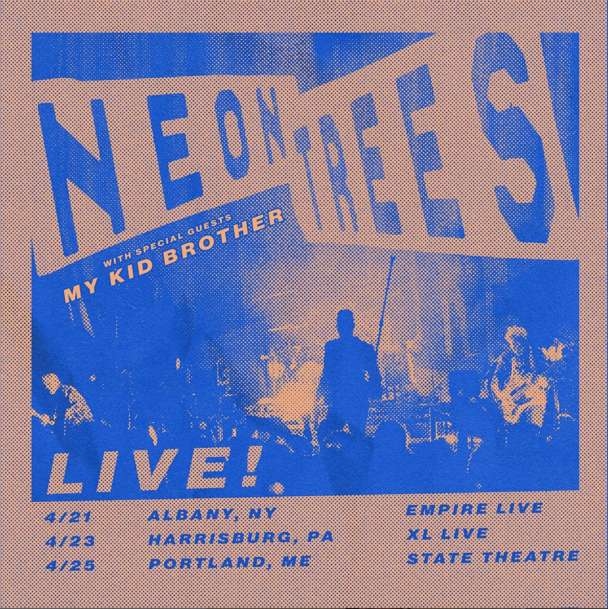 ICYMI: Catch @mykidbrother on the @neontrees tour next week! Tickets are on sale now on the band’s website 🌼