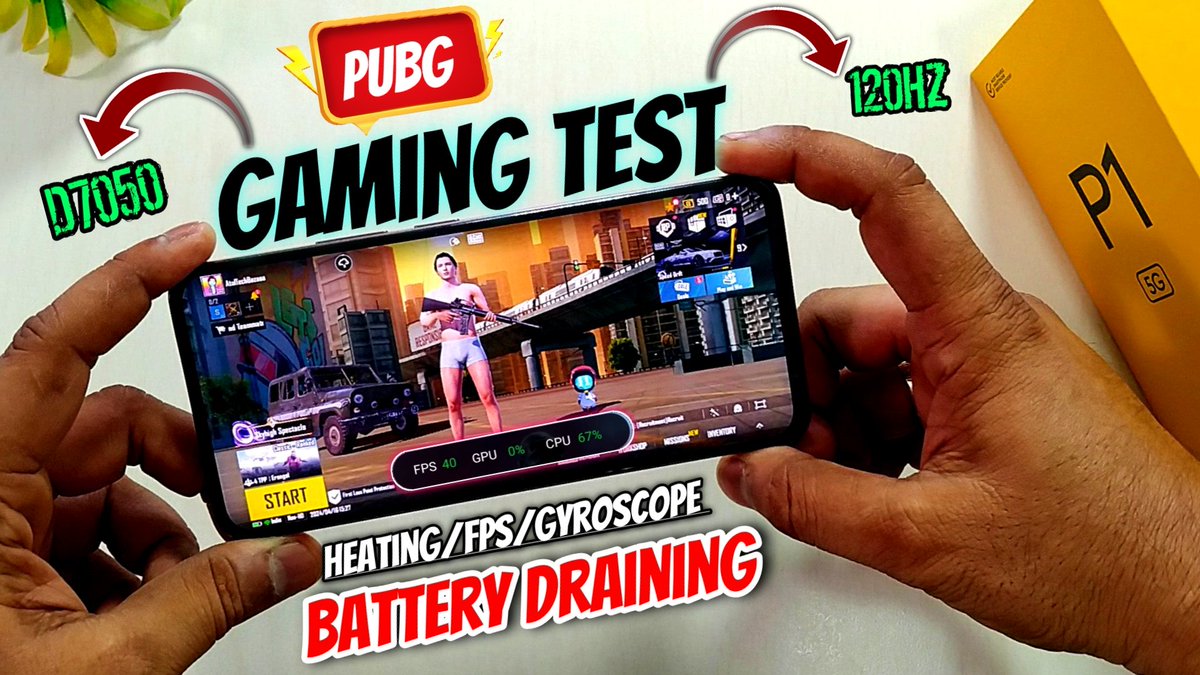 realme P1 5G PUBG (BGMI) Gaming FPS, Heating & Battery Draining Test | Best Amoled Mobile Under 15K #realmeP1
youtu.be/K3rB0LWH0Gs