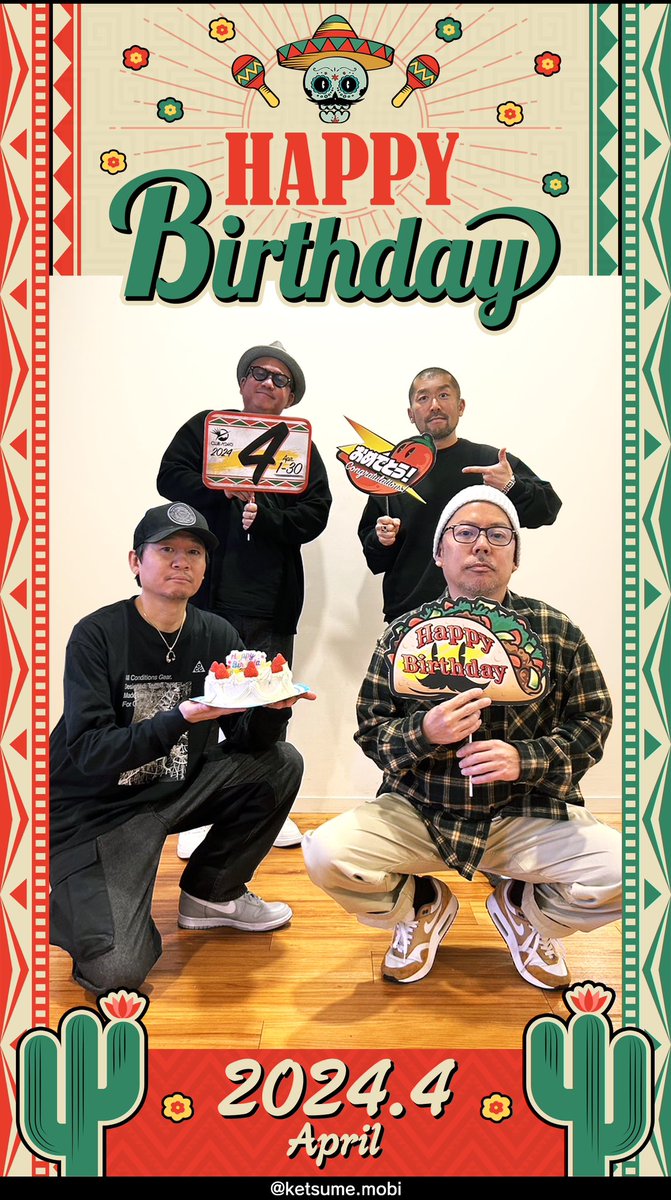 ilovediscoktm's tweet photo. 毎年ありがとう😭
ケツメイシさん♡
#ケツメイシ誕生日 https://t.co/p3hkEKYUL5