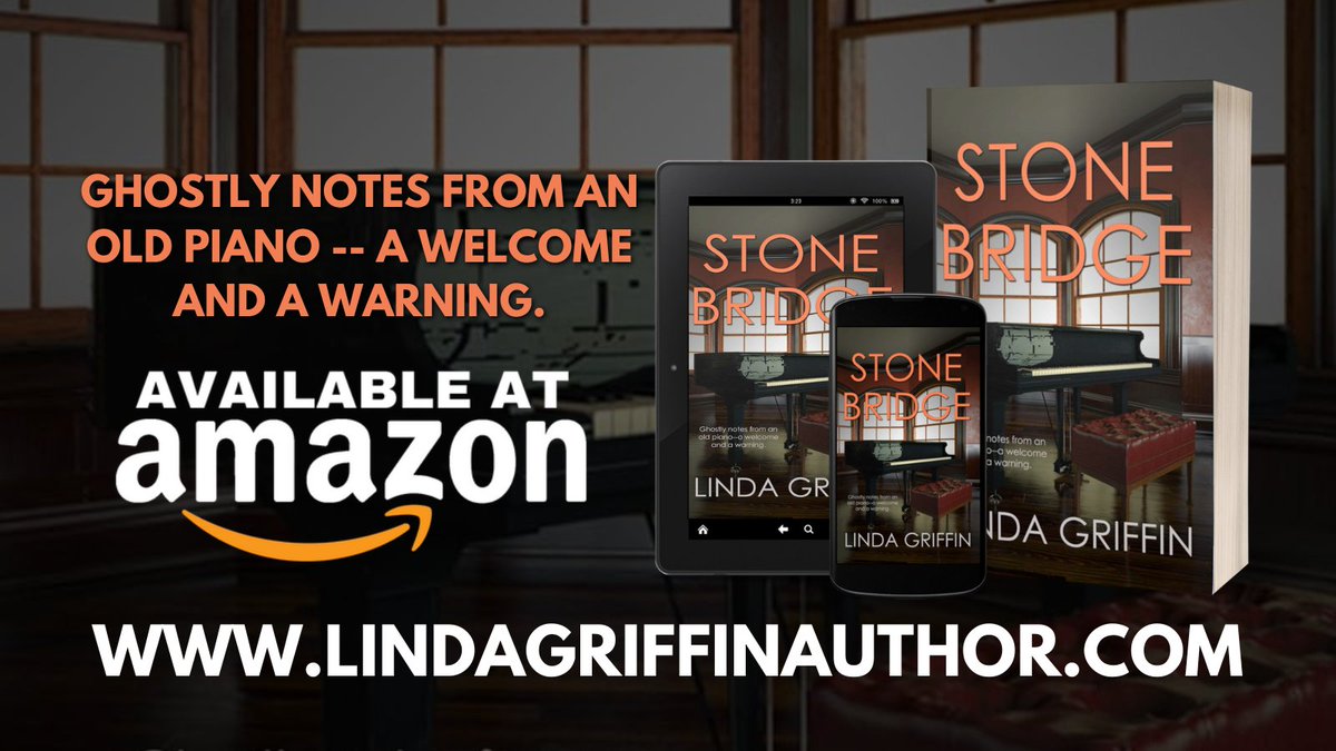 They were nearly at the #point of no return, but Rynna made the same mistake she always made. She talked too much. lindagriffinauthor.com/stonebridge.htm #thurds #GhostStory #Romance #20thCenturyHistorical