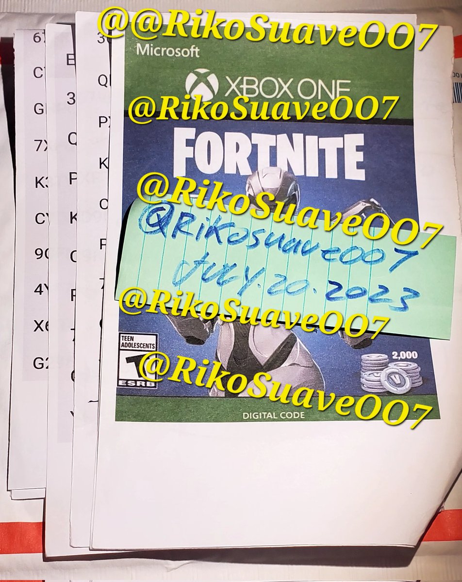 I got x15 #Xbox #Fortnite Exclusive FULL VERSION #EON 2k Vbucks codes in stock for any serious collectors who are interested

RARE Exclusive items included: Eon skin, Pickaxe, Glider, #SaveTheWorld pack with 2 BONUS STW Skins, Cosmetics, Umbrella +4k Vbucks if you already own STW