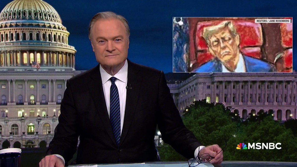 'Donald Trump is the stupidest candidate to ever run for the office of President of the United States, BUT he feels, and he may be right about this, that his supporters are stupider.' - Lawrence O’Donnell 4-17-24 #Lawrence