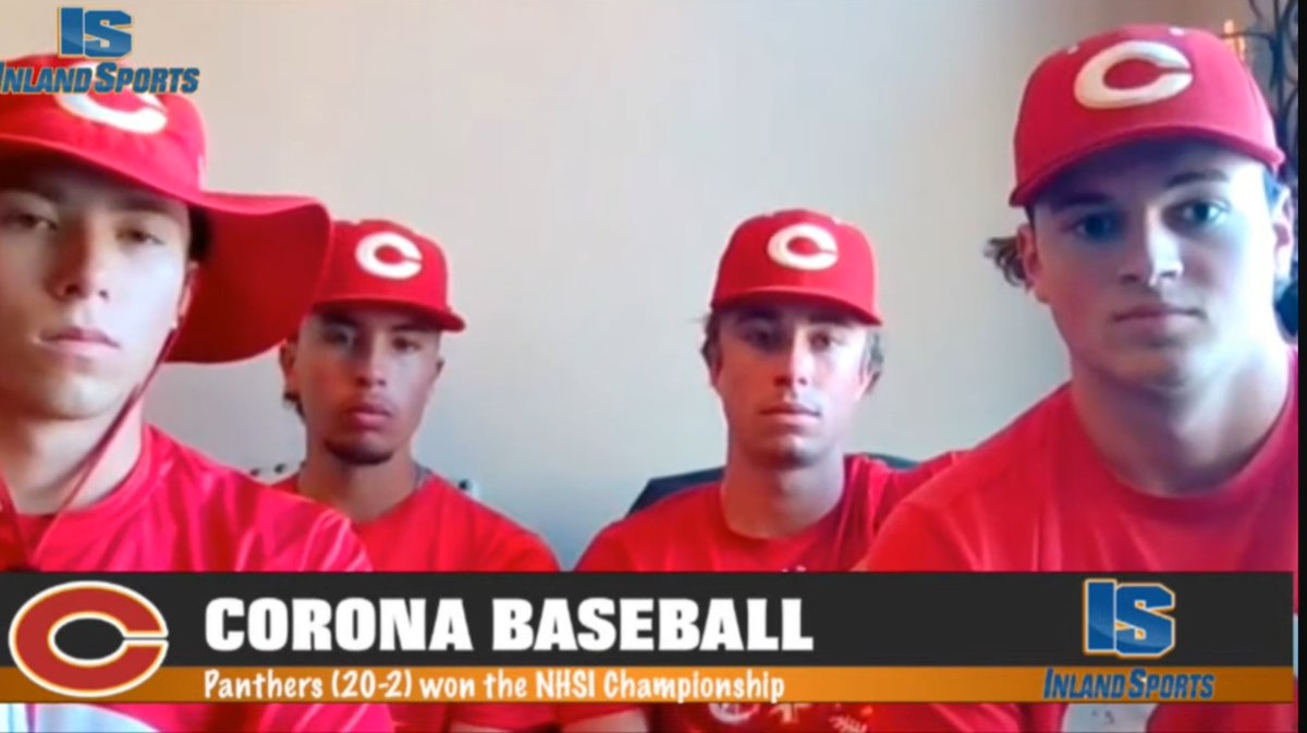 ⚾️ The Corona Panthers talk about their NHSI title in North Carolina and their Big VIII series vs Centennial this week! 📺 youtube.com/live/o33bEvNN2…