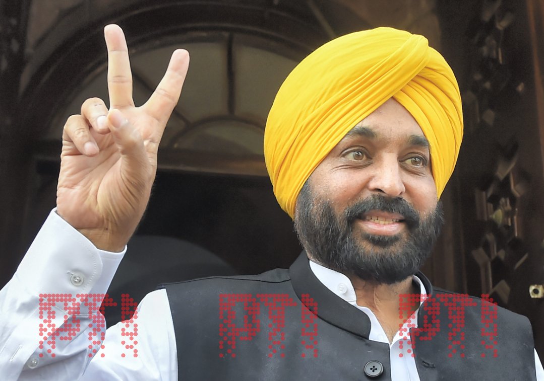 STORY | We don't come in surveys, we directly form government: Punjab CM Bhagwant Mann

READ: ptinews.com/story/sports/W…

(PTI File Photo)