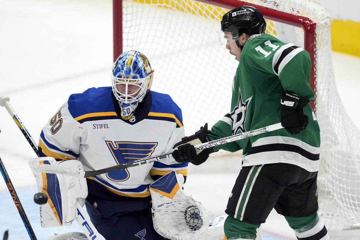 CLINCHED THE WEST. With the Dallas Stars playing into overtime tonight against the Blues, they have secured at least a point tonight. They will be the #1 team in the Western Conference. (AP Photos/Tony Gutierrez)