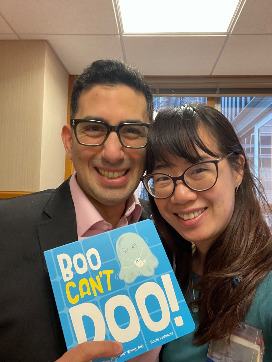 I’ve been waiting for over a year to find out if Boo pooed or not! I finally found out today! Got my hands on one of the first copies autographed by @IrisWangMD! Preorder your copy today and find out if Boo pooed or not! 👻 💩 #nospoilers #BooCantPoo a.co/d/dkQV0yf