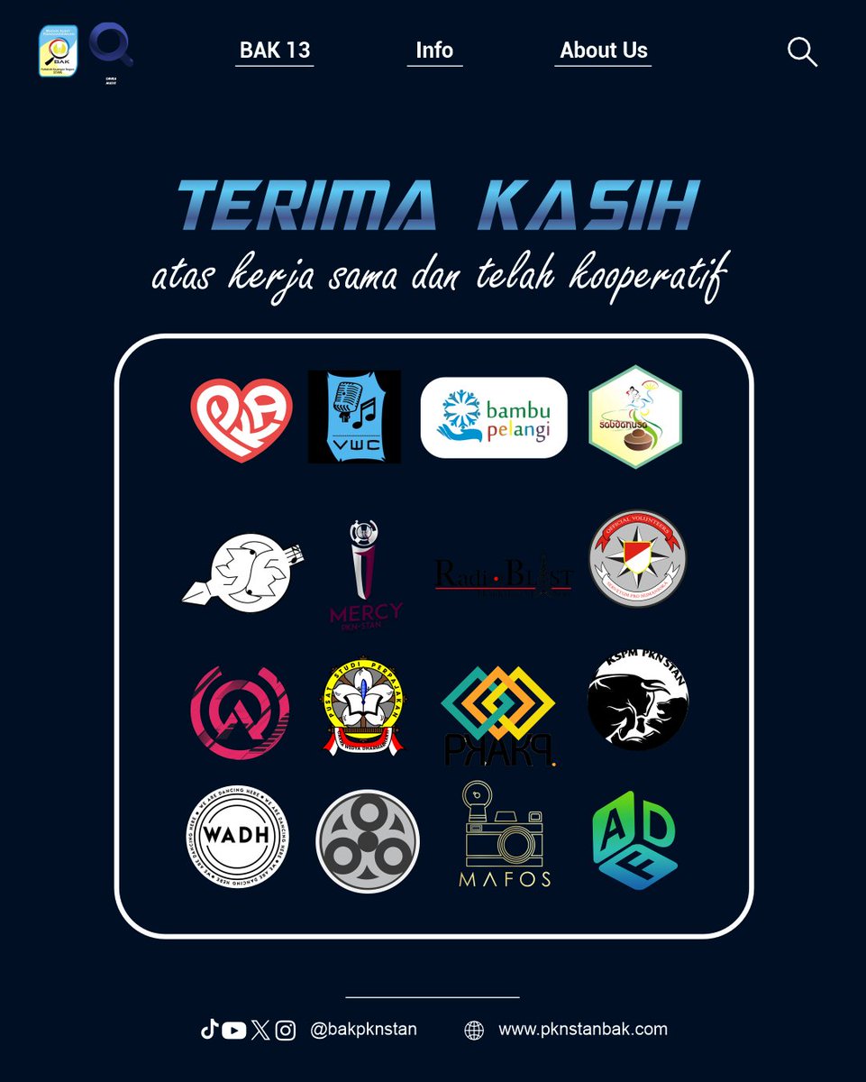 bakpknstan's tweet photo. ✨ [EXIT MEETING PDTT ATAS KEUANGAN UKM TA 2023] ✨

Halo sobat audit 👋
Kami mengucapkan terima kasih kepada perwakilan 34 UKM yang telah bekerja sama dan telah kooperatif selama masa pemeriksaan audit berlangsung. https://t.co/PUyg2nom6y