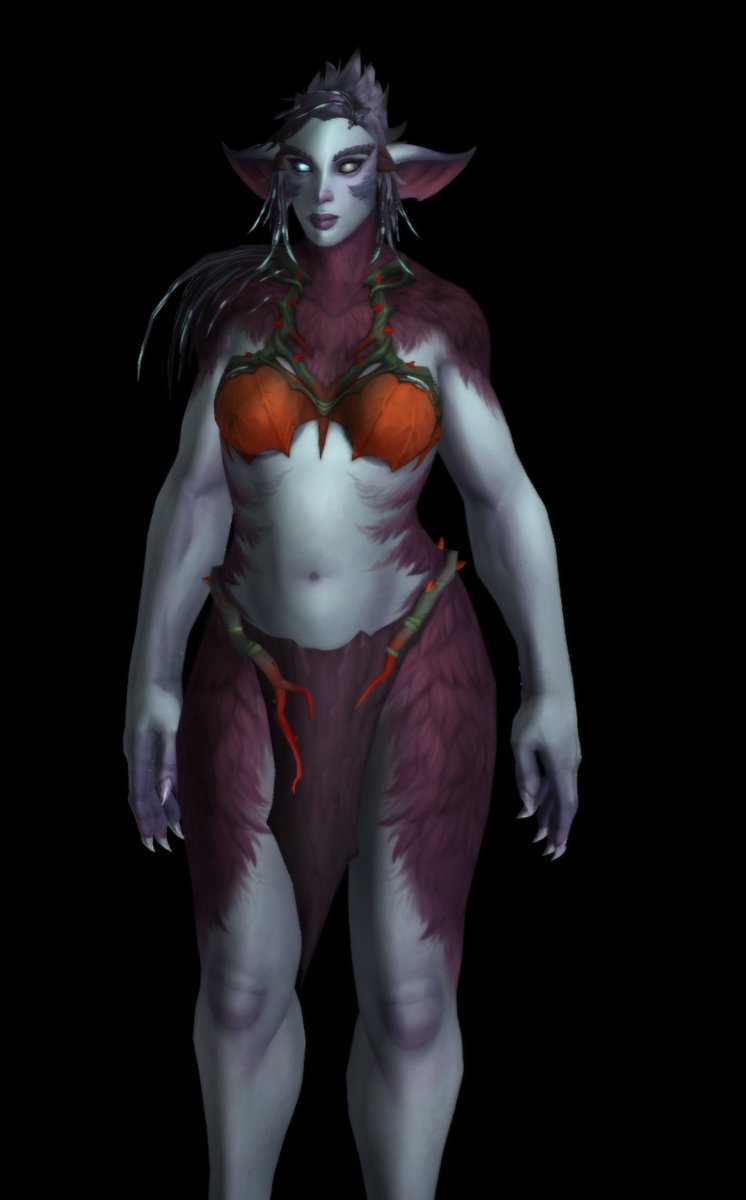 The Sasq'dorei (sasquatch elf) will be my entire personality until they are confirmed or denied as a playable race.
